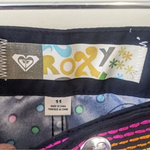 Roxy Shorts Colorful  Poka Dots Y2K - Picture 3 of 6